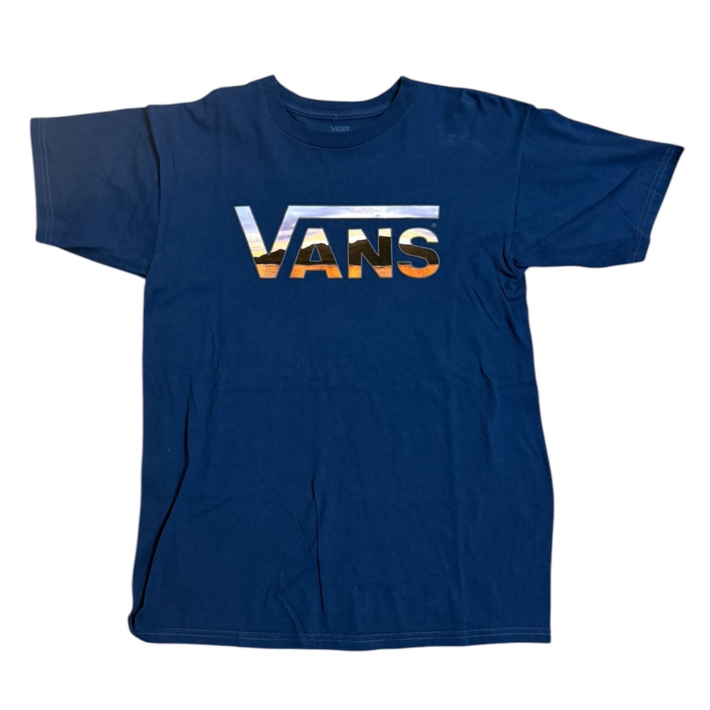 Men’s Vans Blue T-Shirt, Size S